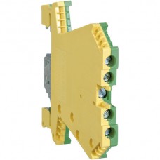 Doppelstockreihenklemme Hager 4mm² 2×PE Schraubklemmen
