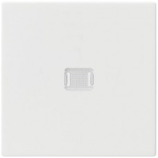 Druckknopf kallysto weiss 40x40mm mit Frontlinse