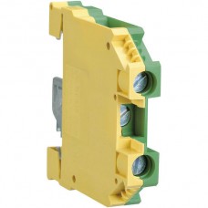 Durchgangs-Reihenklemme Hager 10mm² PE Schraubklemmen geschlossen