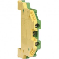 Durchgangs-Reihenklemme Hager 16mm² PE Schraubklemmen geschlossen