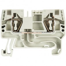 Durchgangsklemme Wieland WKFN 2×Federzuganschluss 4mm² 6mm grau