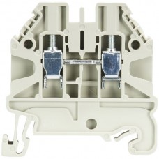 Durchgangsklemme Wieland WT 2×Schraubanschluss 2,5mm² 5mm grau