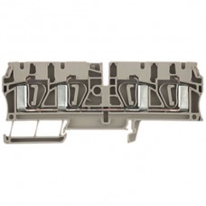 Durchgangs-Reihenklemme Weidmüller ZDU 4/4AN Zugfeder 4mm² TS35 beige