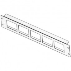 FLF-Panel 19" h-gr für 10x FLF Gr.I senkr./5x FLF Gr.II,2HE