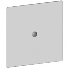 Frontplatte kallysto 60×60mm weiss für Leistungszusatz