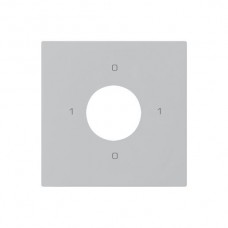 Frontset 0-1-0-1 hellgrau kallysto 60x60 für Schlüsselschalter
