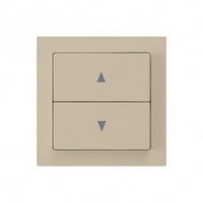 Frontset kallysto 60x60 beige 2 Druckknöpfe für Storenschalter