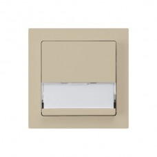 Frontset kallysto 60x60 beige für Sonnerietaster