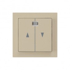 Frontset kallysto 60x60 beige für Storenschalter tapparello