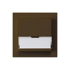 Frontset kallysto 60x60 braun für Sonnerietaster
