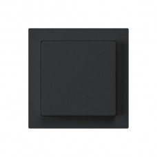 Frontset kallysto 60x60mm schwarz für babyswitch/Tastdimmer