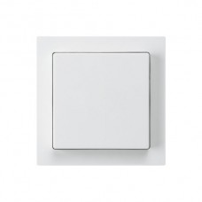 Frontset kallysto 60x60mm weiss für babyswitch/Tastdimmer