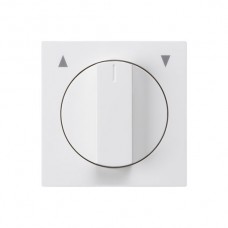 Frontset kallysto 60×60mm weiss für Storendrehschalter/-taster