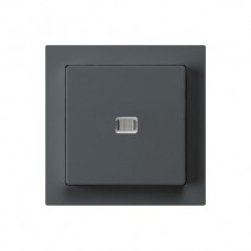 Frontset kallysto anthrazit 60x60mm mit Frontlinse