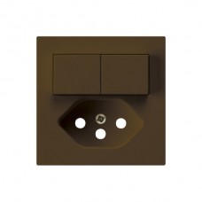 Frontset kallysto braun 60x60mm für Kombi Gr.I,1/T13