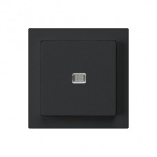 Frontset kallysto schwarz mit Linse, 60×60mm