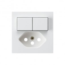 Frontset kallysto weiss 60x60mm für Kombi Gr.I,1/T13