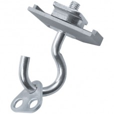 Gleithaken Eglo für 3-Phasen-Stromschiene max. 5kg silber