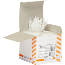 Kabelbinder Nylon 2,5/100mm weiss in Box à 1000 Stk