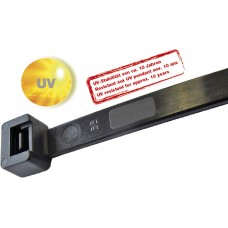 Kabelbinder UV PLICA 7,5×450mm schwarz - 100 Stück
