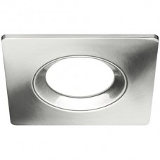 Rahmen zu LED-Downlight MR16 TRIDO quadratisch alu gebürstet