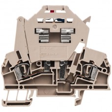Sicherungs-Reihenklemme Weidmüller ZSI 2.5/LD 28AC Zugfeder 2.5mm² TS35 beige