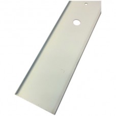 Staubdeckel HEGRA für LED- Balkenleuchte T8, weiss, 1530mm