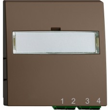UP-Anschlussdose FTTH EDIZIOdue Feller 2xLC APC Duplex coffee F UP-Anschlussdose FTTH EDIZIOdue Feller 2xLC APC Duplex coffee F