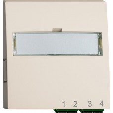 UP-Anschlussdose FTTH EDIZIOdue Feller 2×LC APC Duplex crema F UP-Anschlussdose FTTH EDIZIOdue Feller 2×LC APC Duplex crema F