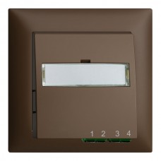 UP-Anschlussdose FTTH EDIZIOdue Feller 2xLC APC Duplex coffee FMI UP-Anschlussdose FTTH EDIZIOdue Feller 2xLC APC Duplex coffee FMI