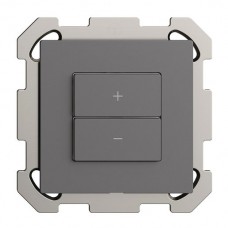 UP-Dimmer Uni-LED 1K/2T WLAN EDIZIOdue Wiser dunkelgrau FM
