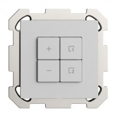 UP-Dimmer Uni-LED 1K/4T Szene EDIZIOdue Wiser hellgrau FM