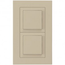 UP-Kombi I-I 3/1L+3/1L beige kallysto.pro 10A 154x94mm