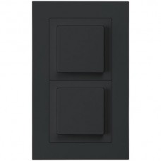 UP-Kombi I-I 3/1L+3/1L schwarz kallysto.pro 10A 154x94mm UP-Kombi I-I 3/1L+3/1L schwarz kallysto.pro 10A 154x94mm