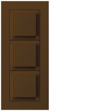 UP-Kombination Hager kallysto.pro Gr.I-I-I, vertikal, 3×Schalter S3 braun UP-Kombination Hager kallysto.pro Gr.I-I-I, vertikal, 3×Schalter S3 braun