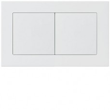 UP-Kombination Hager kallysto.pro Gr.I-I, horizontal, 2×Blinddeckel weiss