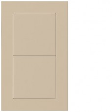 UP-Kombination Hager kallysto.pro Gr.I-I, vertikal, 2×Blinddeckel beige UP-Kombination Hager kallysto.pro Gr.I-I, vertikal, 2×Blinddeckel beige