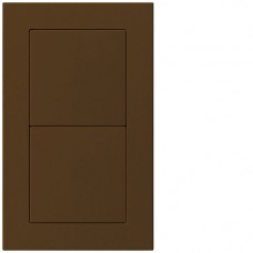 UP-Kombination Hager kallysto.pro Gr.I-I, vertikal, 2×Blinddeckel braun UP-Kombination Hager kallysto.pro Gr.I-I, vertikal, 2×Blinddeckel braun