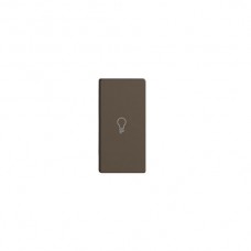 UP-Taste 1/2 horizontal EDIZIOdue Wiser Symbol Licht coffee UP-Taste 1/2 horizontal EDIZIOdue Wiser Symbol Licht coffee