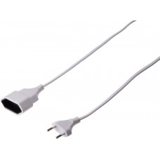 Verlängerung Max Hauri T11 5m 2×1mm² Tdf weiss