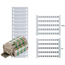 Weidmüller Klemmenmarkierung DEK 5 FW 2,4,...100 - 500stk