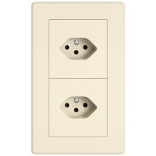 UP-Kombination EDIZIO.liv SNAPFIX® 2x1 156x96mm 1xT13+1xT13 crema GMI.A.2X1