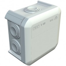 Kabelabzweigkasten T40 OBO Bettermann lichtgrau halogenfrei IP55-IP66