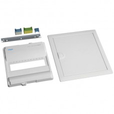 Ausbaupaket mit Tür 1-Reihe New Volta Hager VZ12CHU Ausbaupaket mit Tür 1-Reihe New Volta Hager VZ12CHU