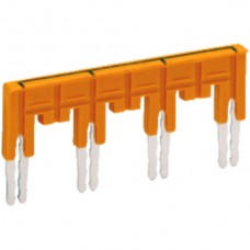 Brücke isoliert 1-3-5-7 30A orange - Pack à 10 Stück