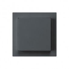 Druckschalter 3/1L anthrazit Einsatz kallysto 10A 60x60mm