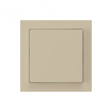 Druckschalter 3/1L beige Einsatz kallysto 10A 60x60mm