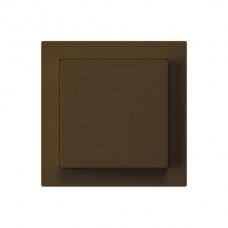 Druckschalter 3/1L braun Einsatz kallysto 10A 60x60mm