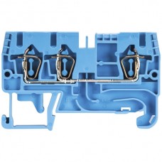 Durchgangsklemme Wieland WKFN 3×Federzuganschluss 2,5mm² 5mm blau