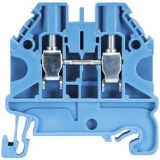 Durchgangsklemme Wieland WT 2×Schraubanschluss 4mm² 6mm blau